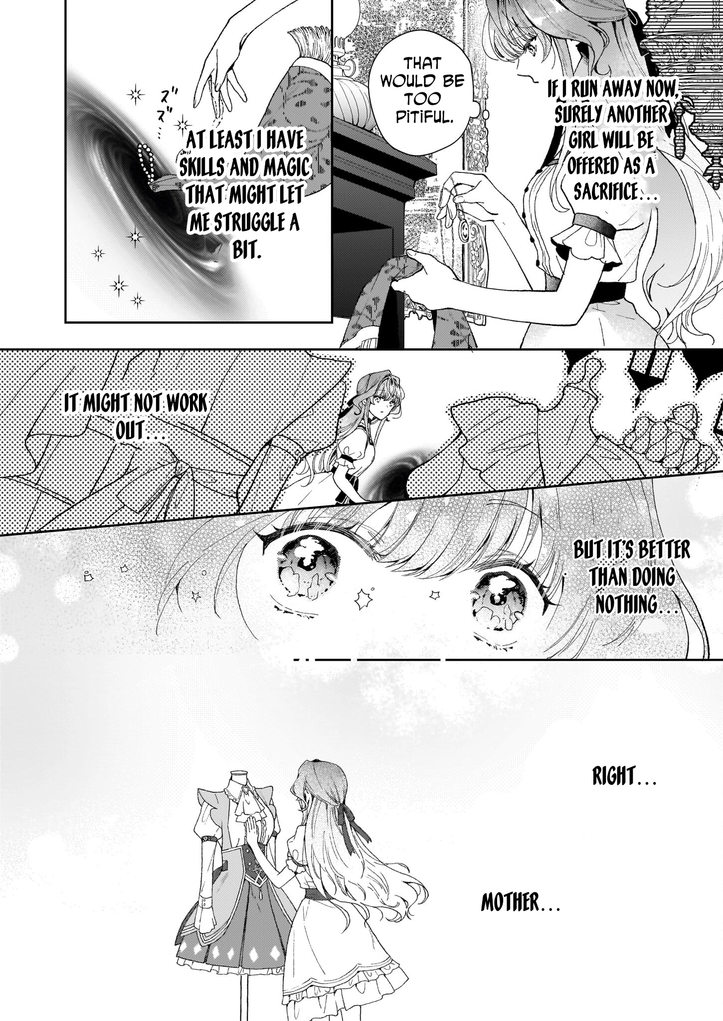 The Abandoned Sacrifice Feeds a Dark Dragon with Her “Delivery” Skill Chapter 2 Page 4